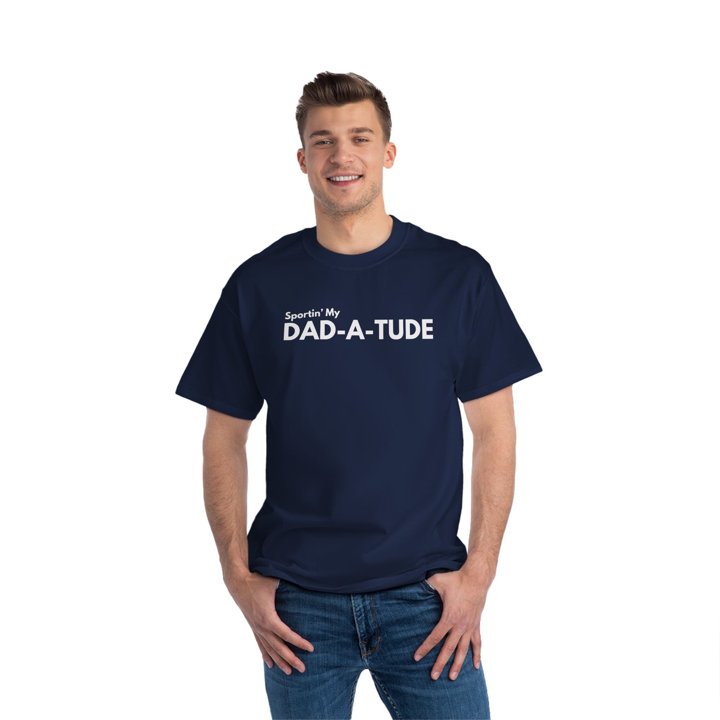 DAD-A-TUDE - Beefy-T® Short-Sleeve T-Shirt
