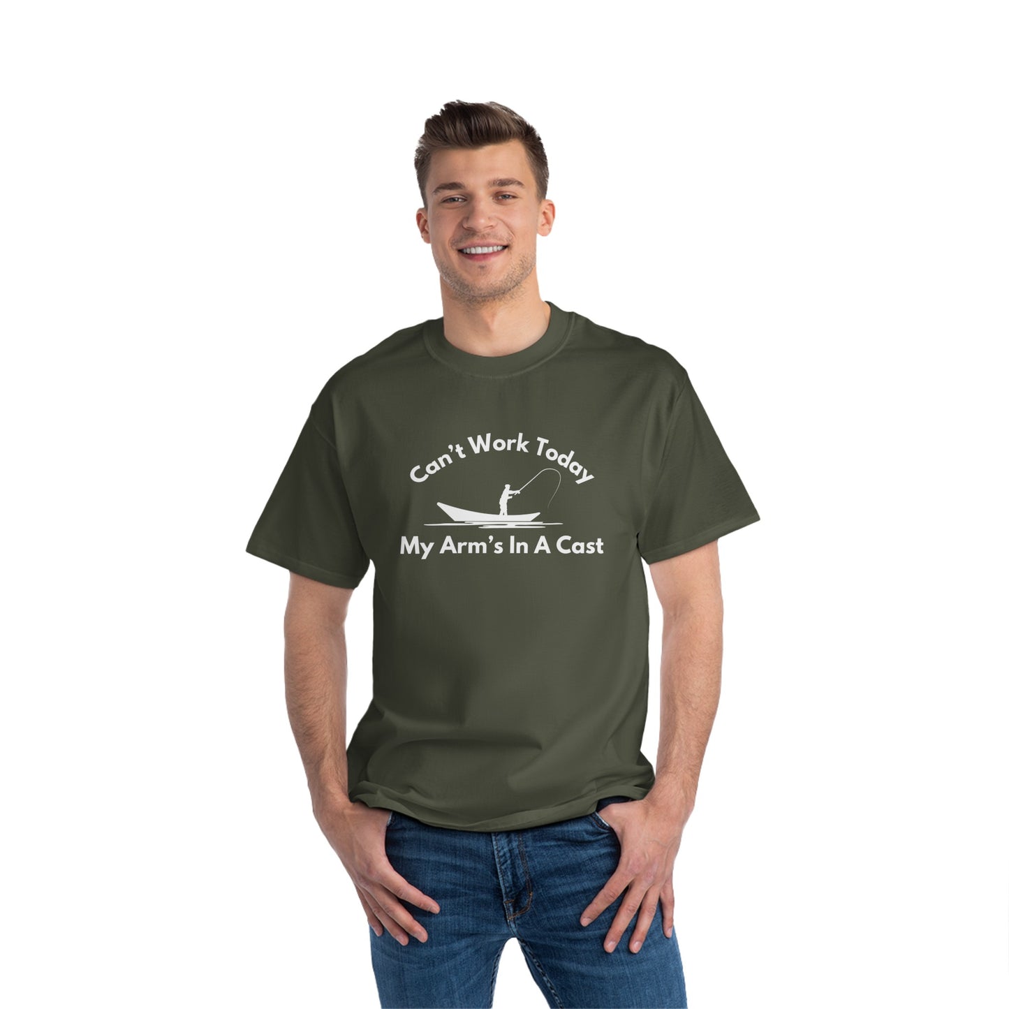 My Arm's In A Cast - Beefy-T® Short-Sleeve T-Shirt