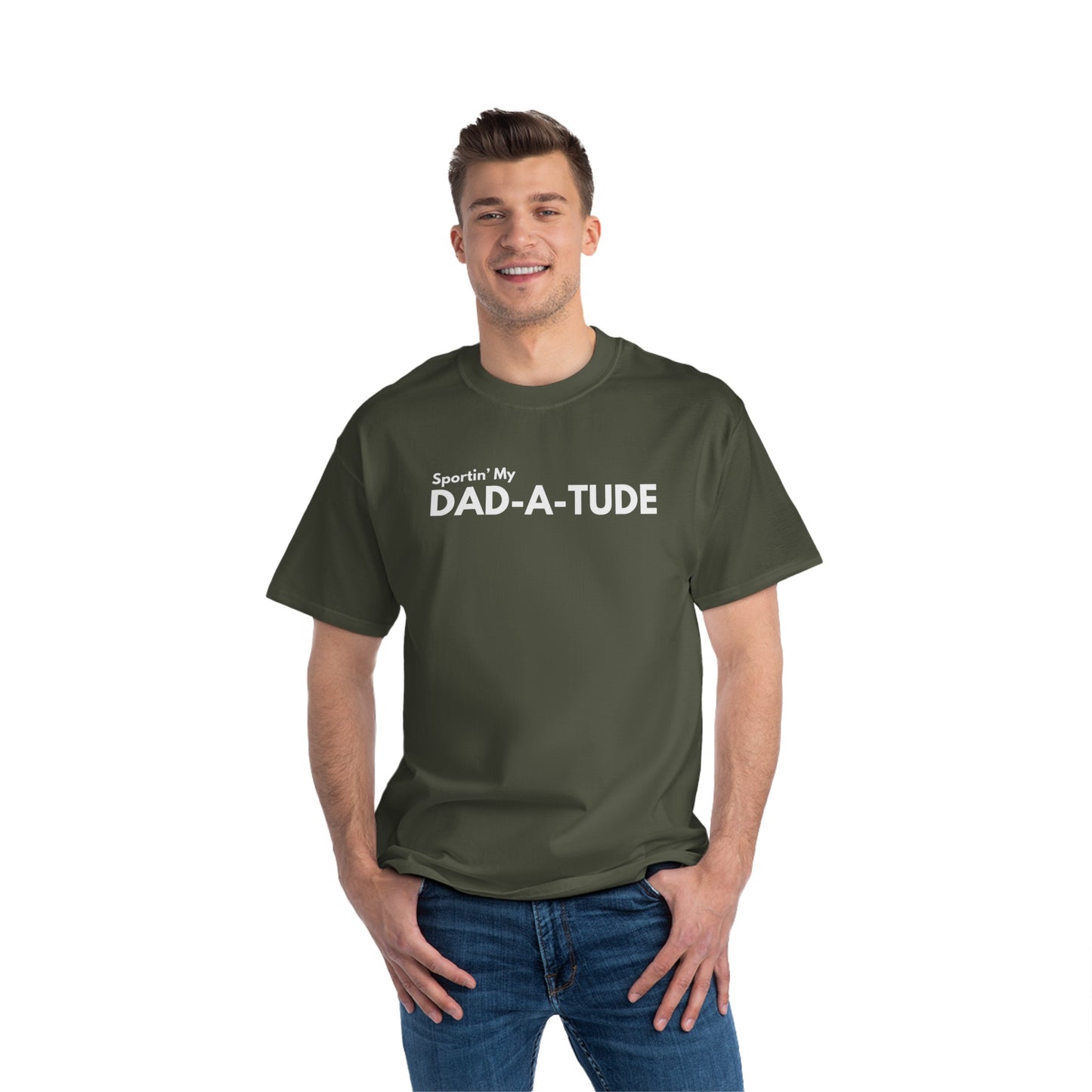 DAD-A-TUDE - Beefy-T® Short-Sleeve T-Shirt