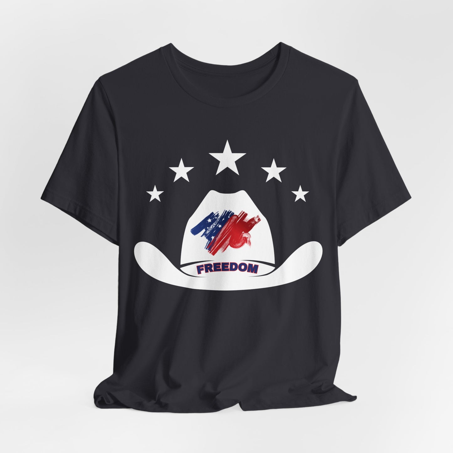 AMERICAN FREEDOM - Unisex Jersey Short Sleeve Tee