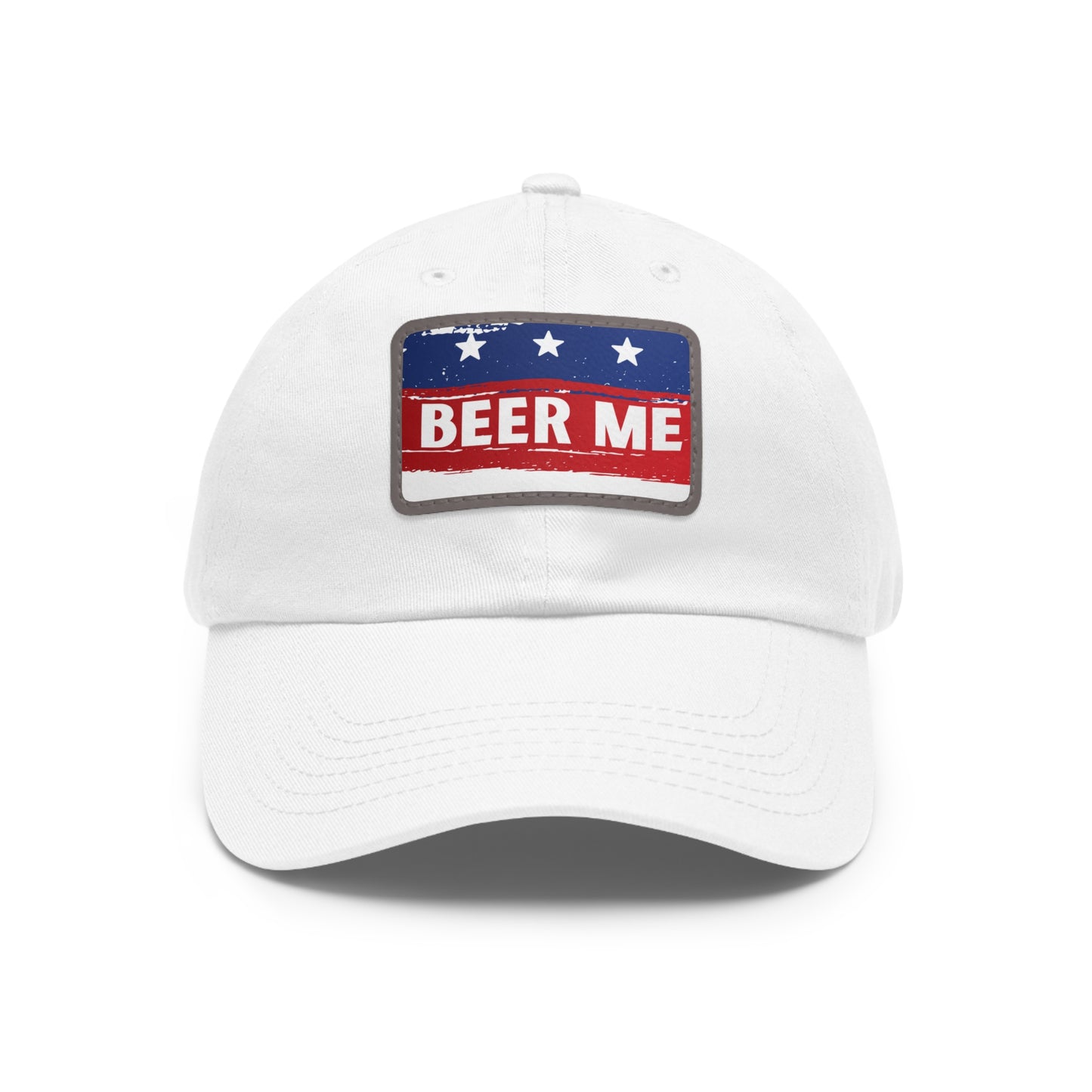 BEER ME American Flag Patch Hat