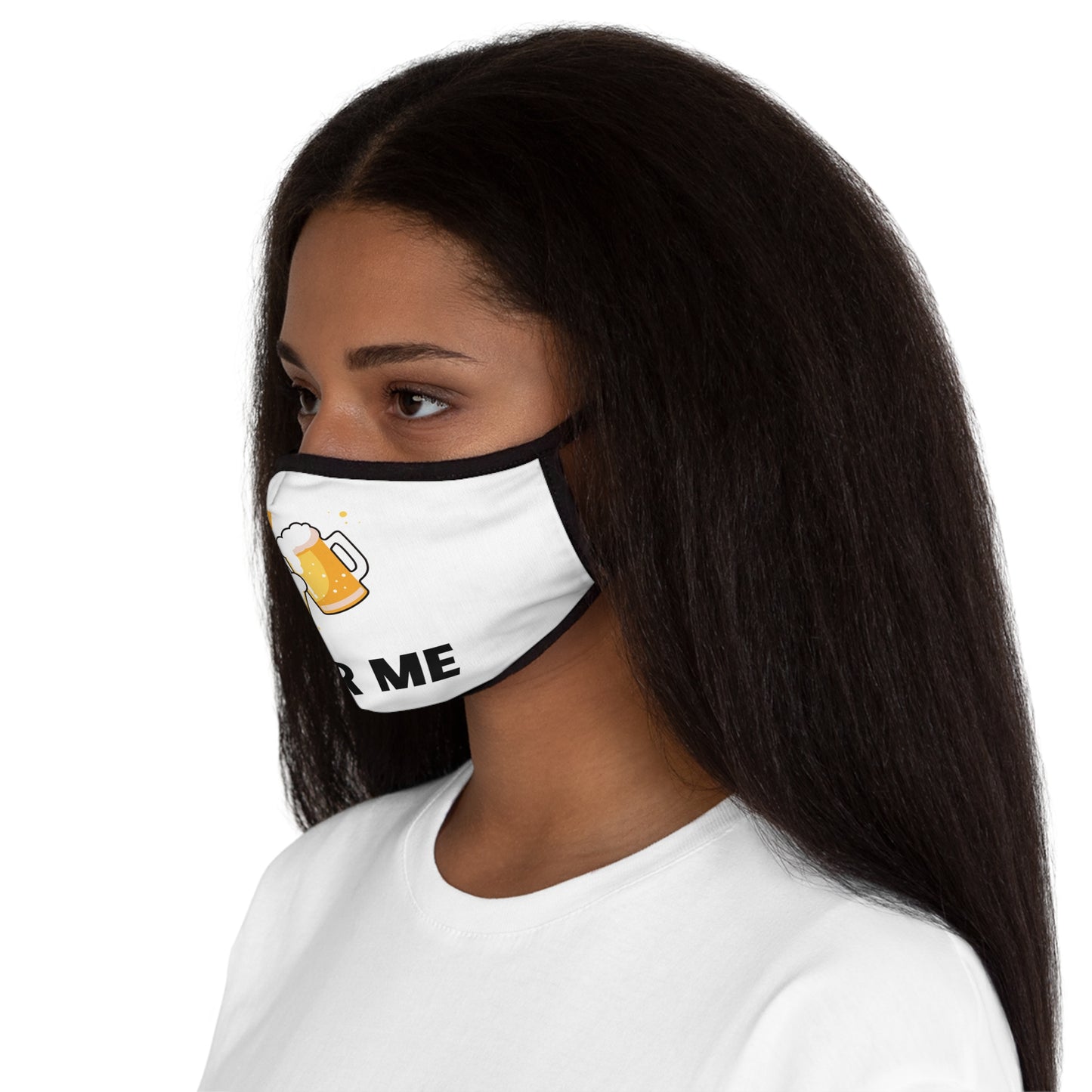 BEER ME - Fitted Polyester Face Mask