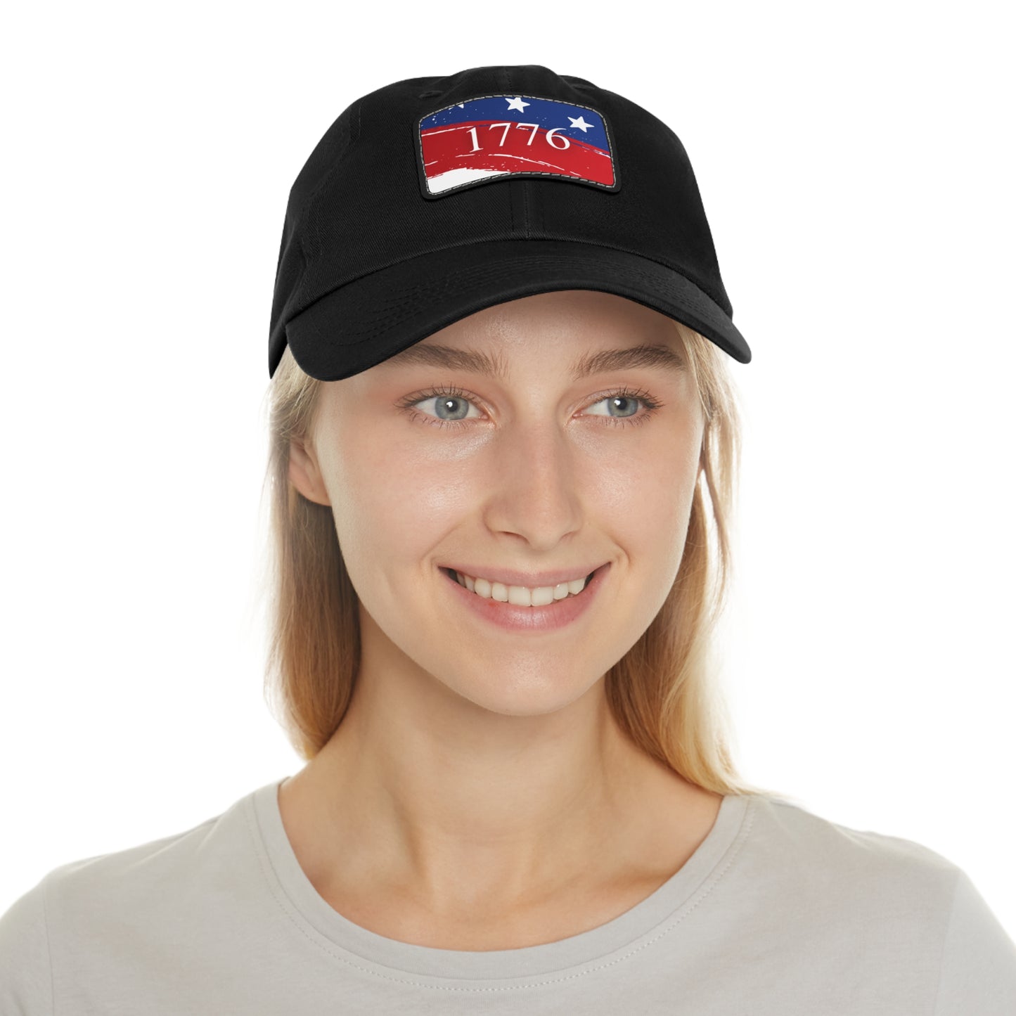 1776 American Flag Patch Hat