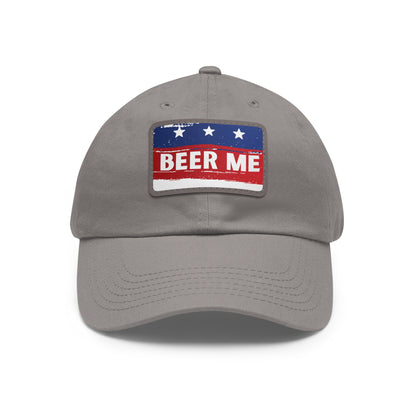 BEER ME American Flag Patch Hat