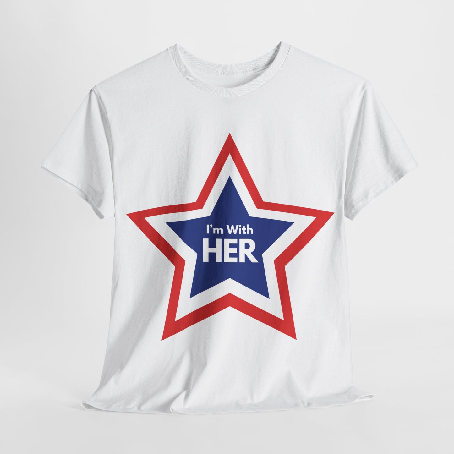 I'm With HER - 100% US Cotton Tee - Bulk ordering available