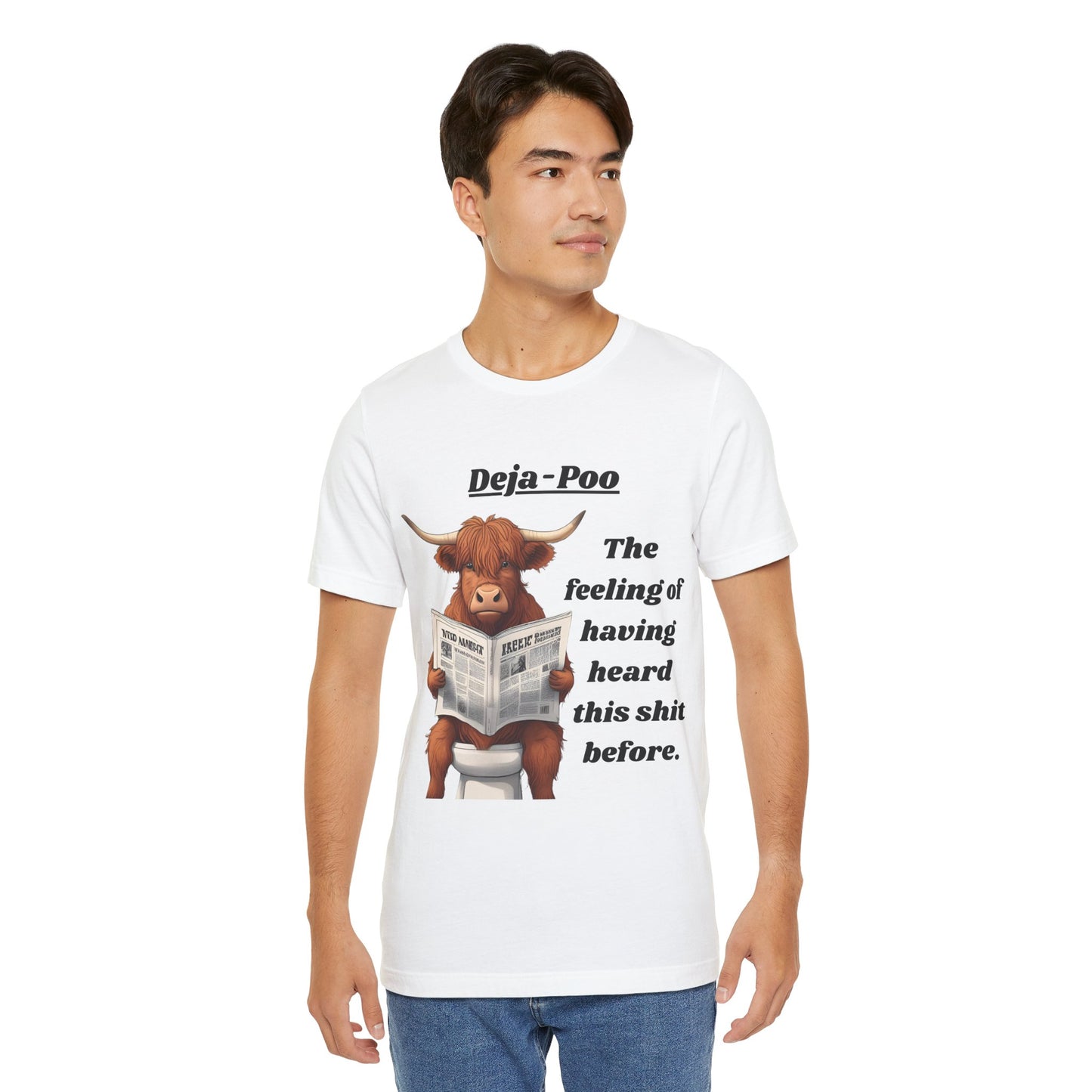 DEJA-POO - Unisex Jersey Short Sleeve Tee