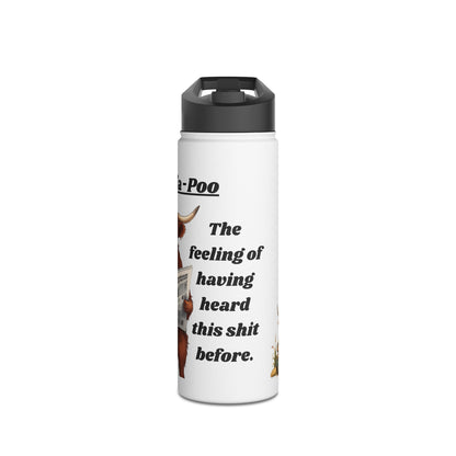 Deja-Poo - Stainless Steel Water Bottle