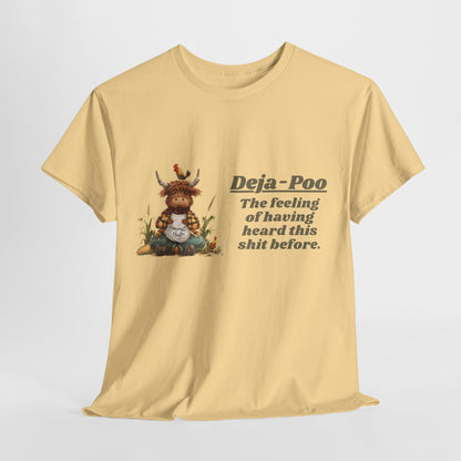 DEJA-POO - Unisex Heavy Cotton Tee