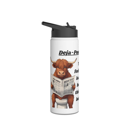 Deja-Poo - Stainless Steel Water Bottle