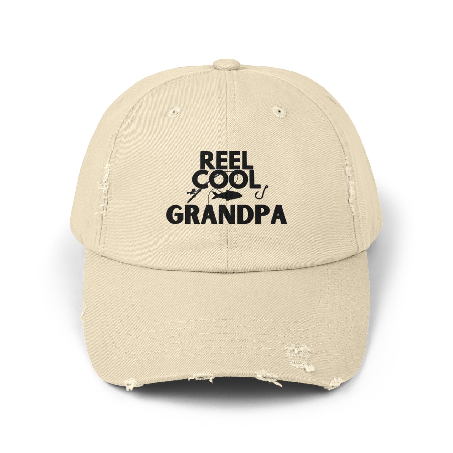 REEL COOL GRANDPA - Distressed Cap