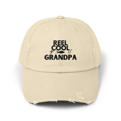 REEL COOL GRANDPA - Distressed Cap