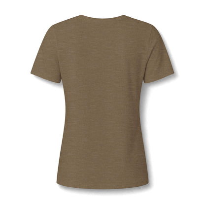 BLOW ME - Women's Relaxed Heather CVC V-Neck Tee
