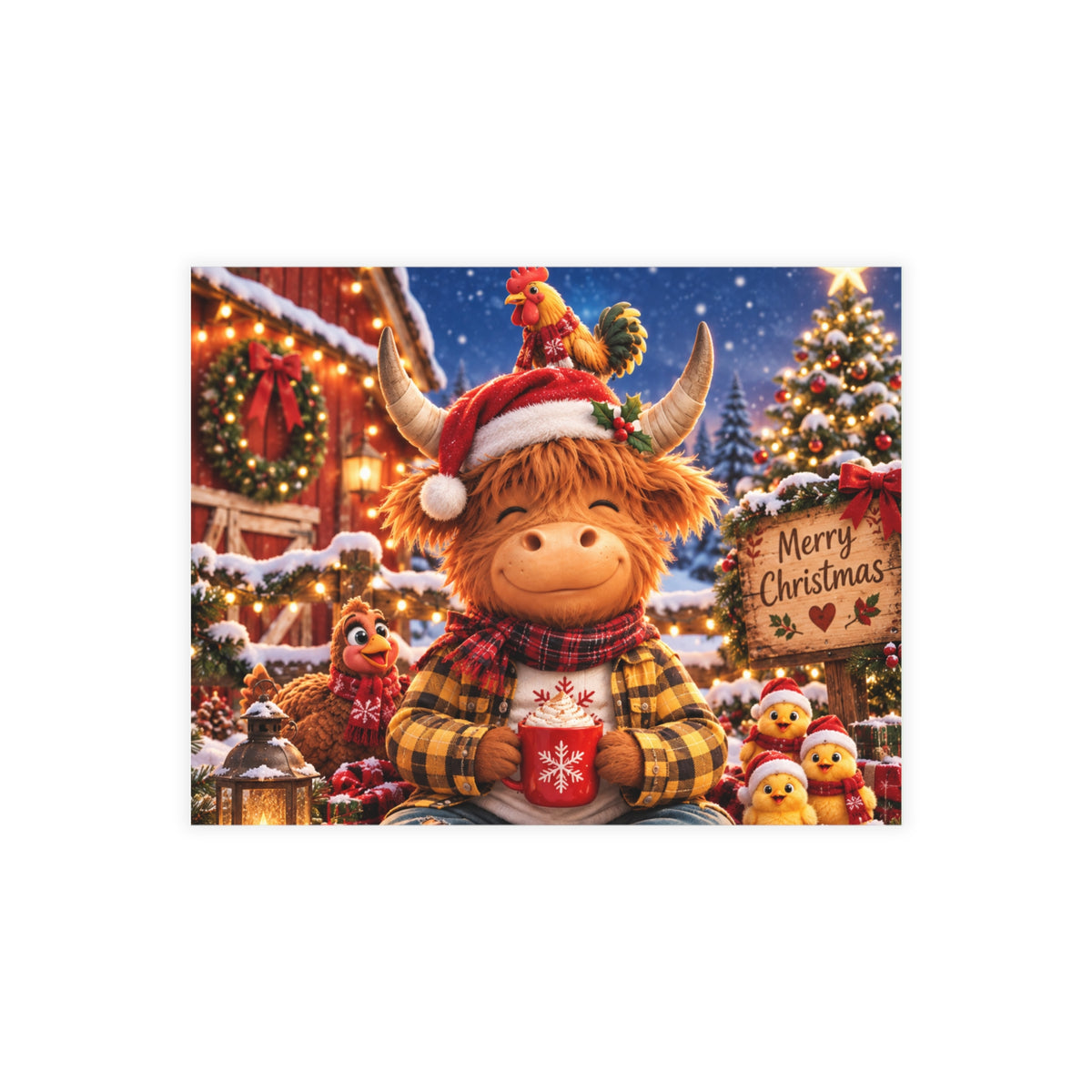 Zen's Christmas Card Bundles (envelopes included)