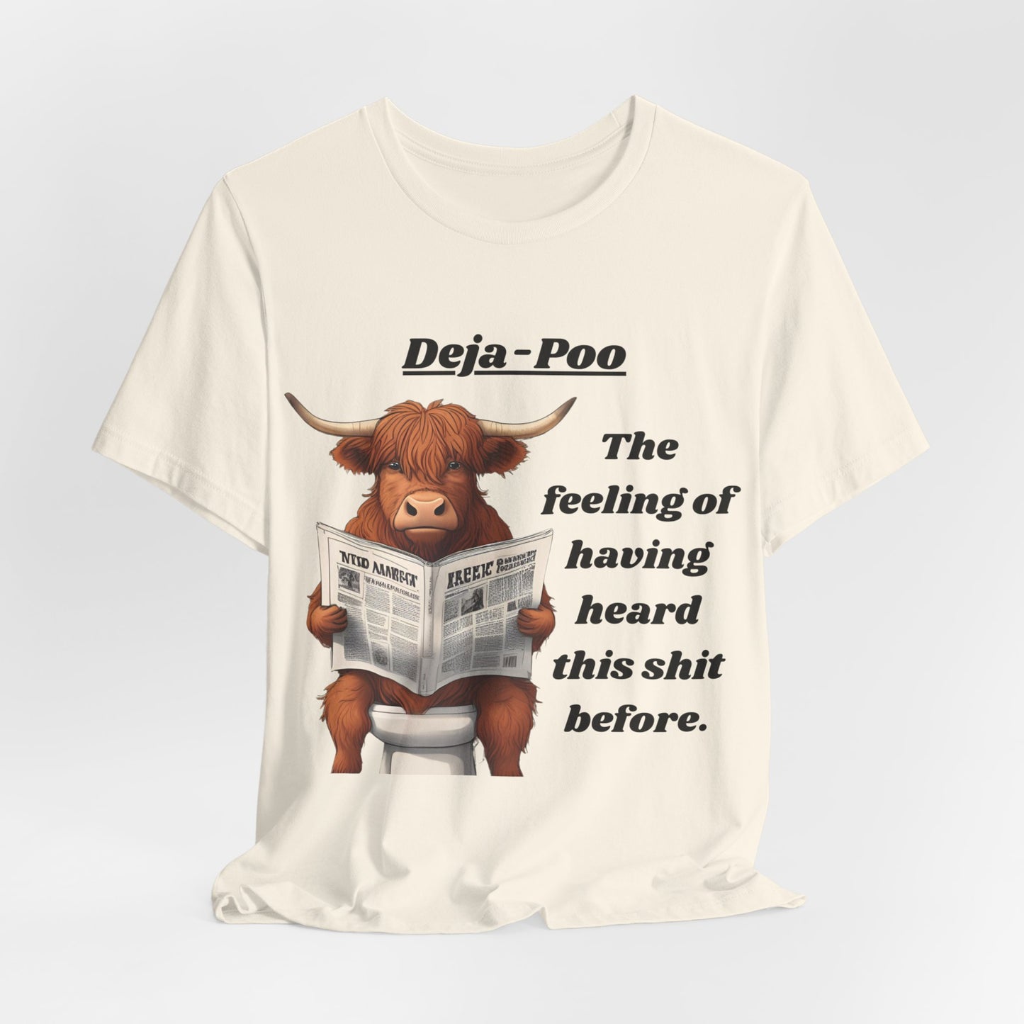 DEJA-POO - Unisex Jersey Short Sleeve Tee