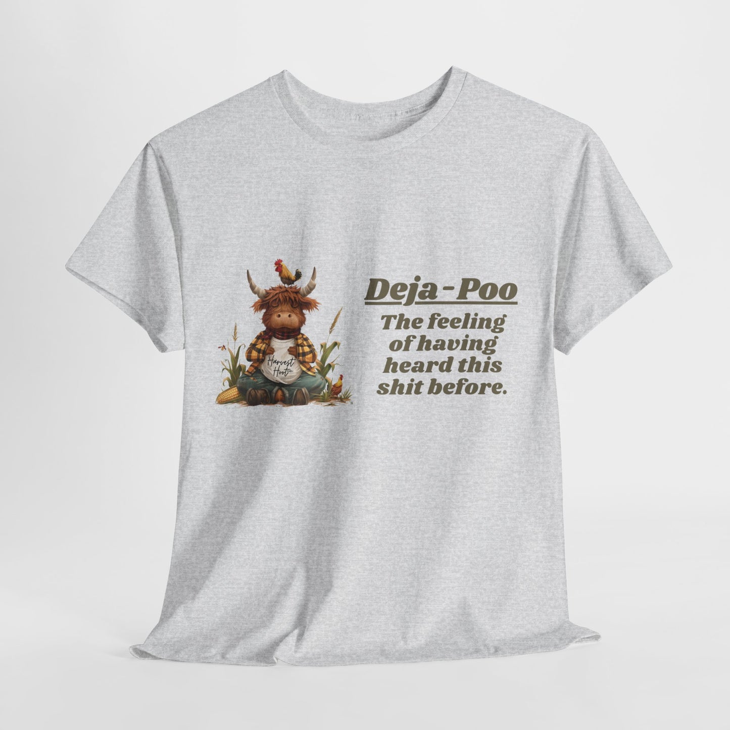 DEJA-POO - Unisex Heavy Cotton Tee