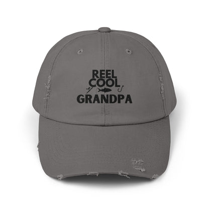 REEL COOL GRANDPA - Distressed Cap