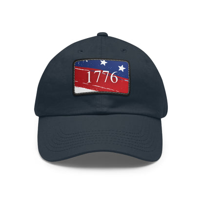 1776 American Flag Patch Hat