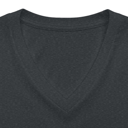 BLOW ME - Women's Relaxed Heather CVC V-Neck Tee