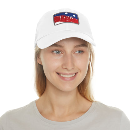 1776 American Flag Patch Hat