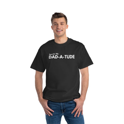 DAD-A-TUDE - Beefy-T®  Short-Sleeve T-Shirt