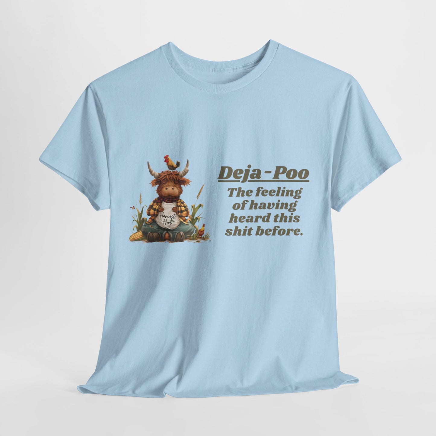 DEJA-POO - Unisex Heavy Cotton Tee