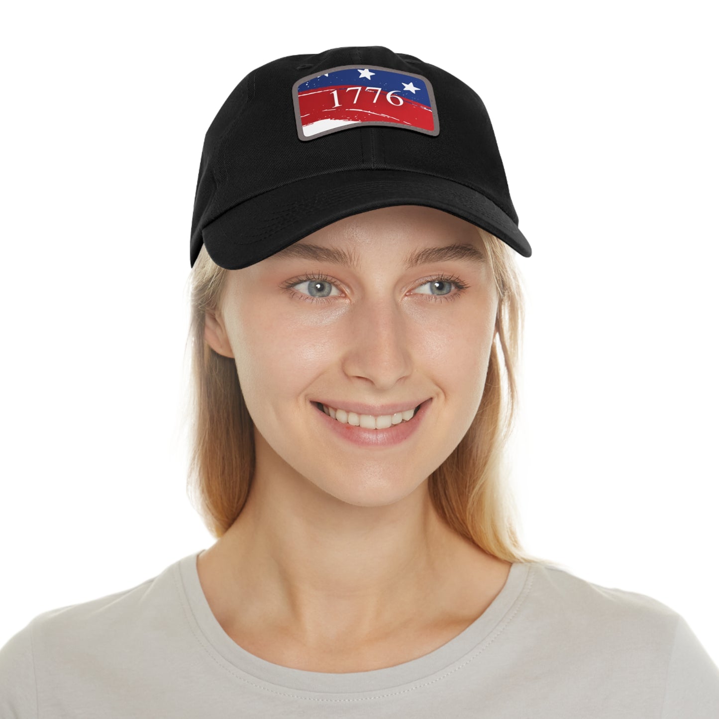 1776 American Flag Patch Hat