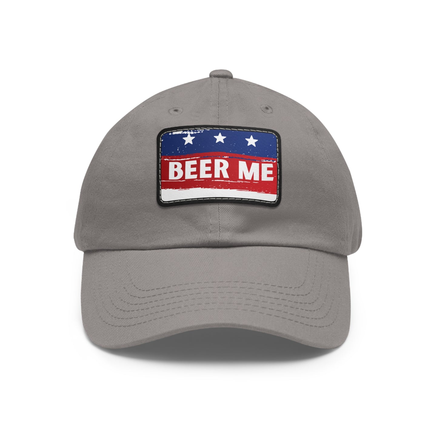 BEER ME American Flag Patch Hat