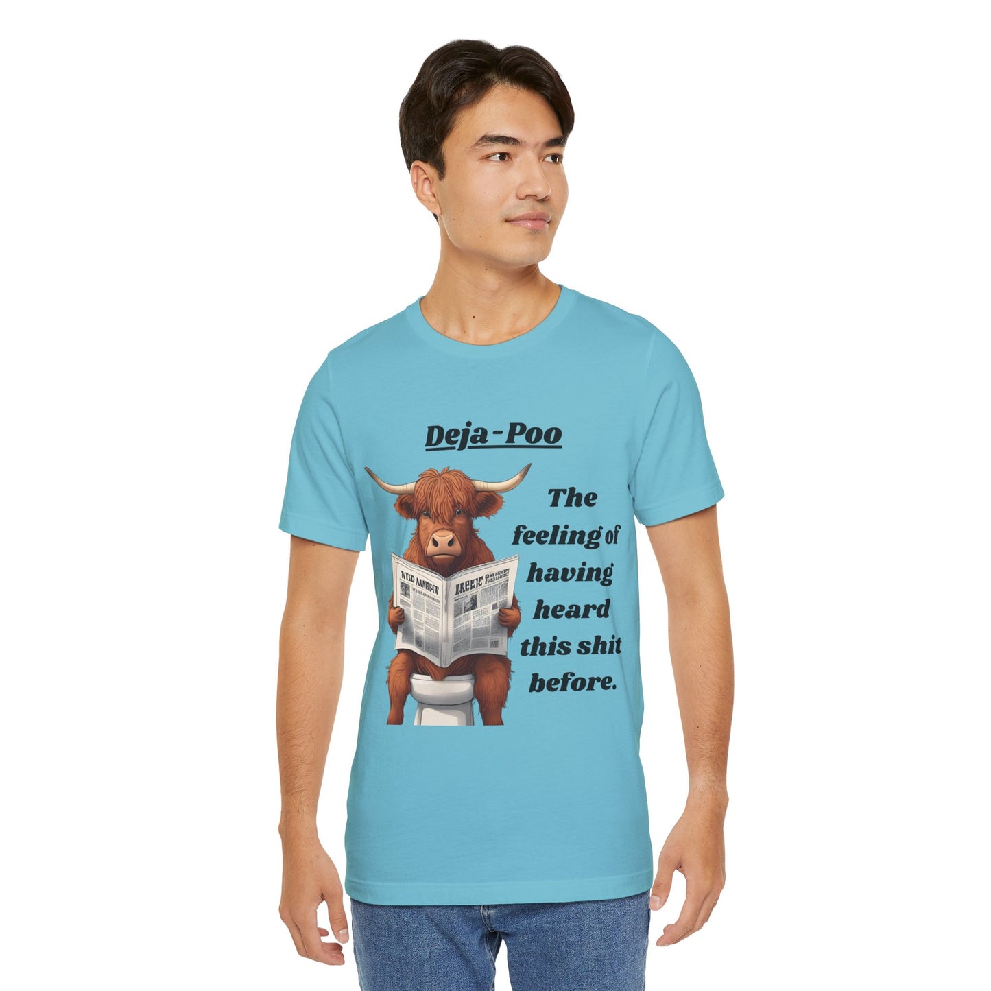 DEJA-POO - Unisex Jersey Short Sleeve Tee
