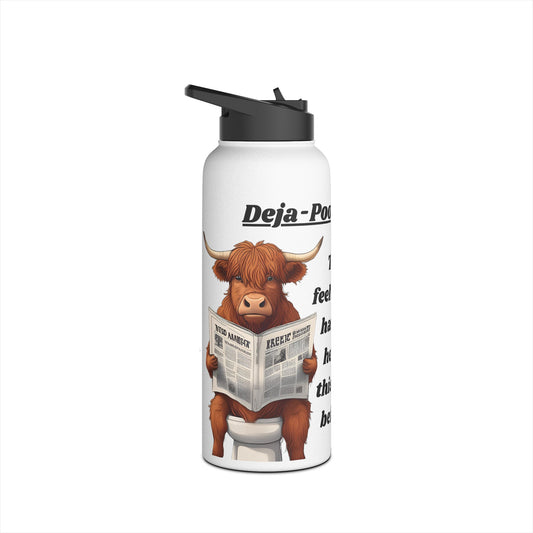 Deja-Poo - Stainless Steel Water Bottle