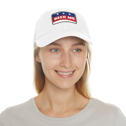 BEER ME American Flag Patch Hat