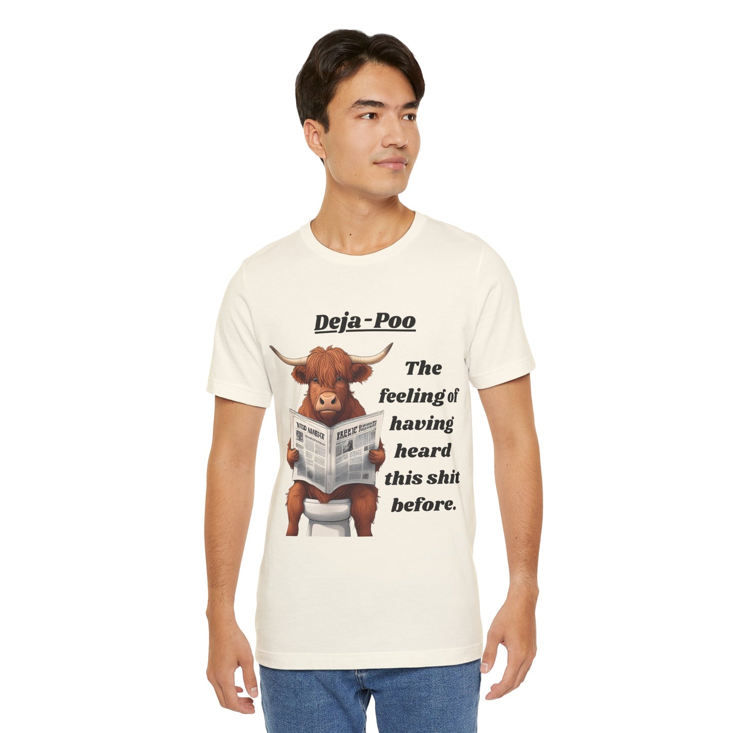 DEJA-POO - Unisex Jersey Short Sleeve Tee