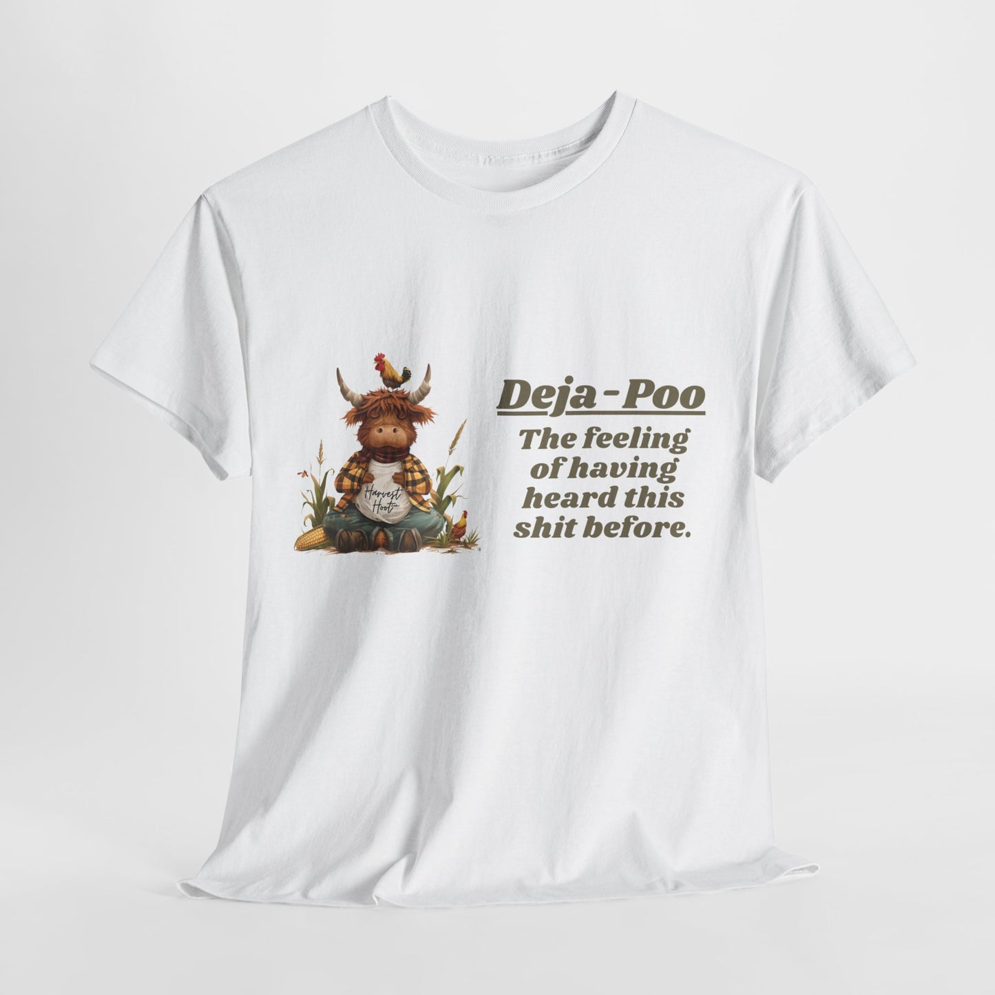 DEJA-POO - Unisex Heavy Cotton Tee