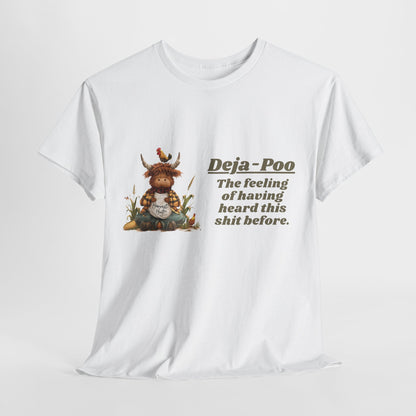 DEJA-POO - Unisex Heavy Cotton Tee