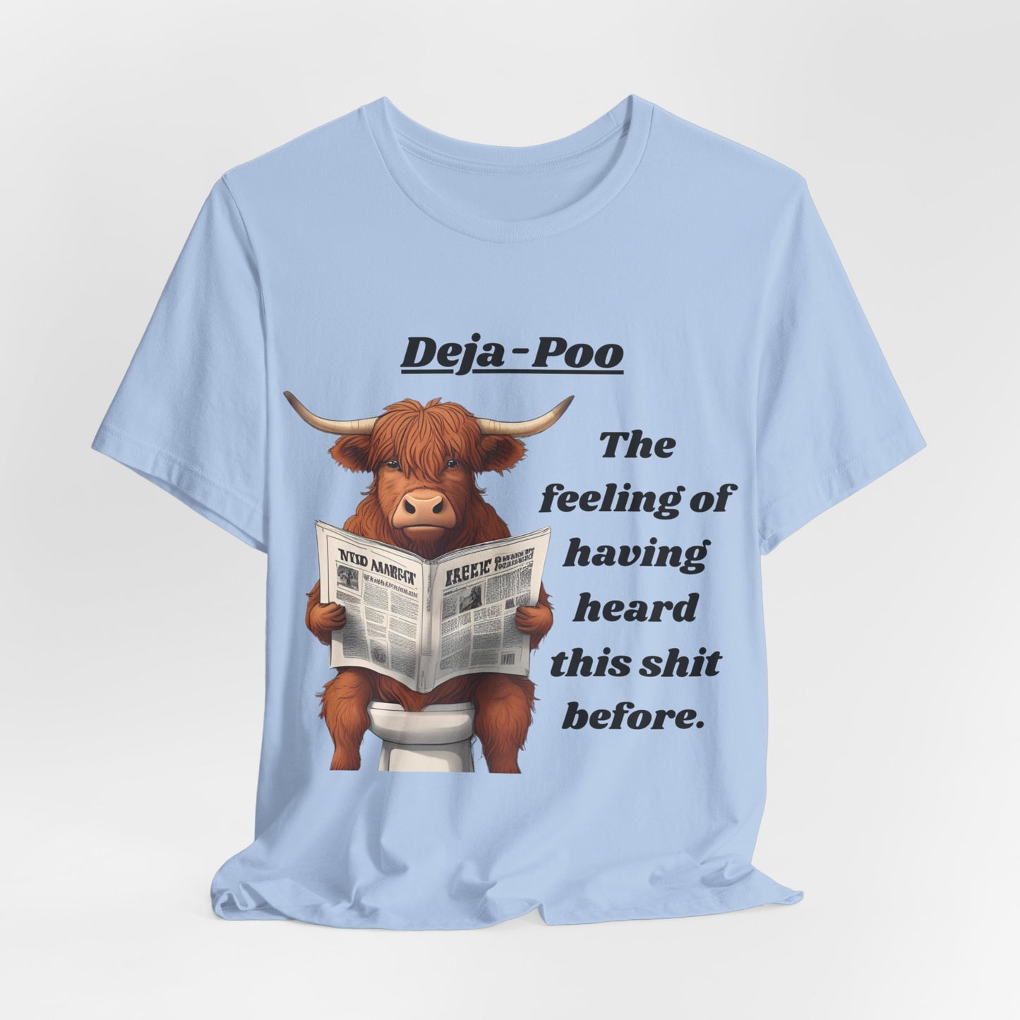DEJA-POO - Unisex Jersey Short Sleeve Tee