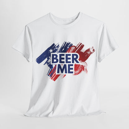 AMERICAN BEER ME - Unisex Heavy Cotton Tee