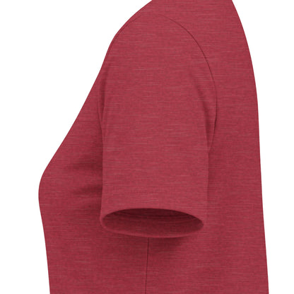 BLOW ME - Women's Relaxed Heather CVC V-Neck Tee