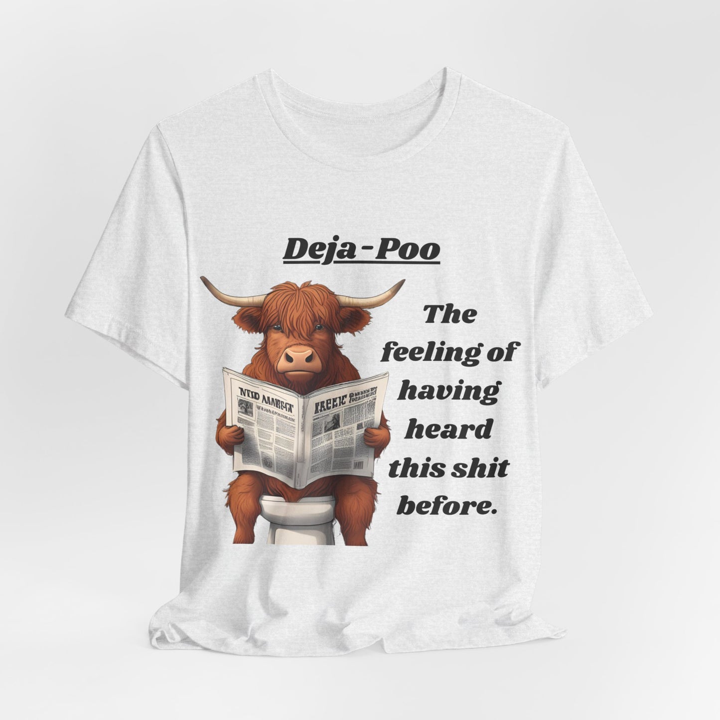 DEJA-POO - Unisex Jersey Short Sleeve Tee