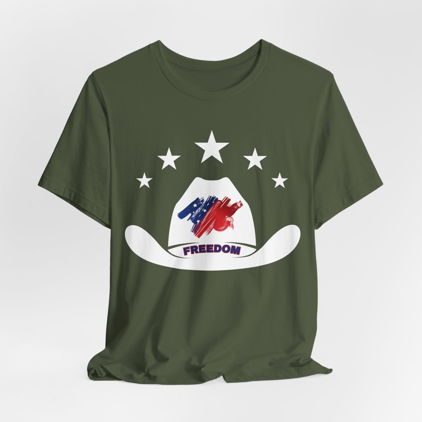 AMERICAN FREEDOM - Unisex Jersey Short Sleeve Tee