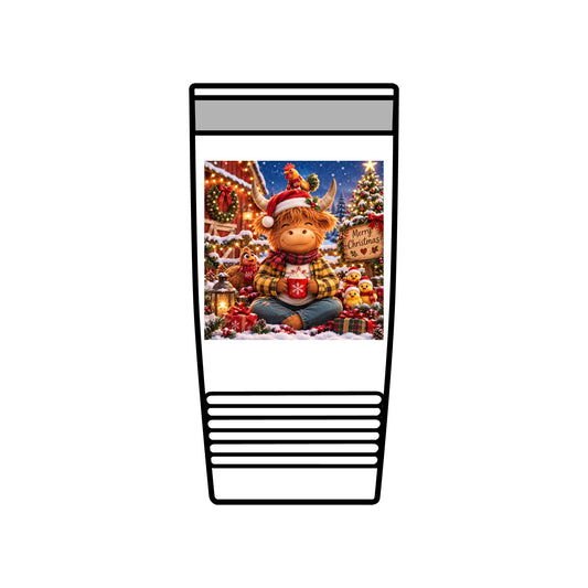 Zen's Christmas Insulated Tumbler, 20oz