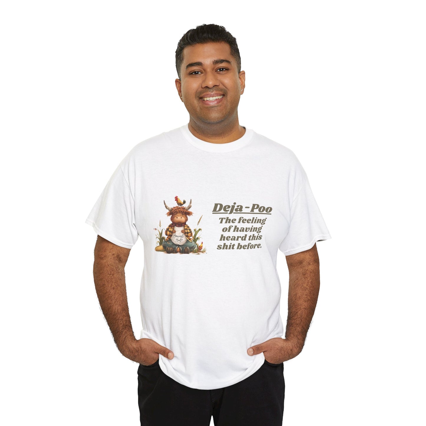 DEJA-POO - Unisex Heavy Cotton Tee