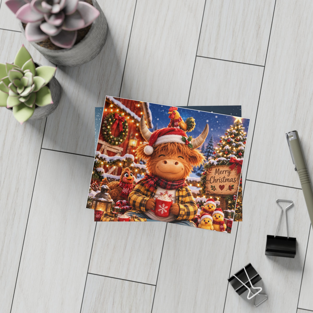 Zen's Christmas Card Bundles (envelopes included)