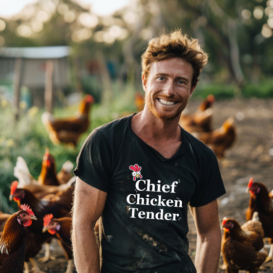 Chief Chicken Tender - Premium Unisex Crewneck T-shirt