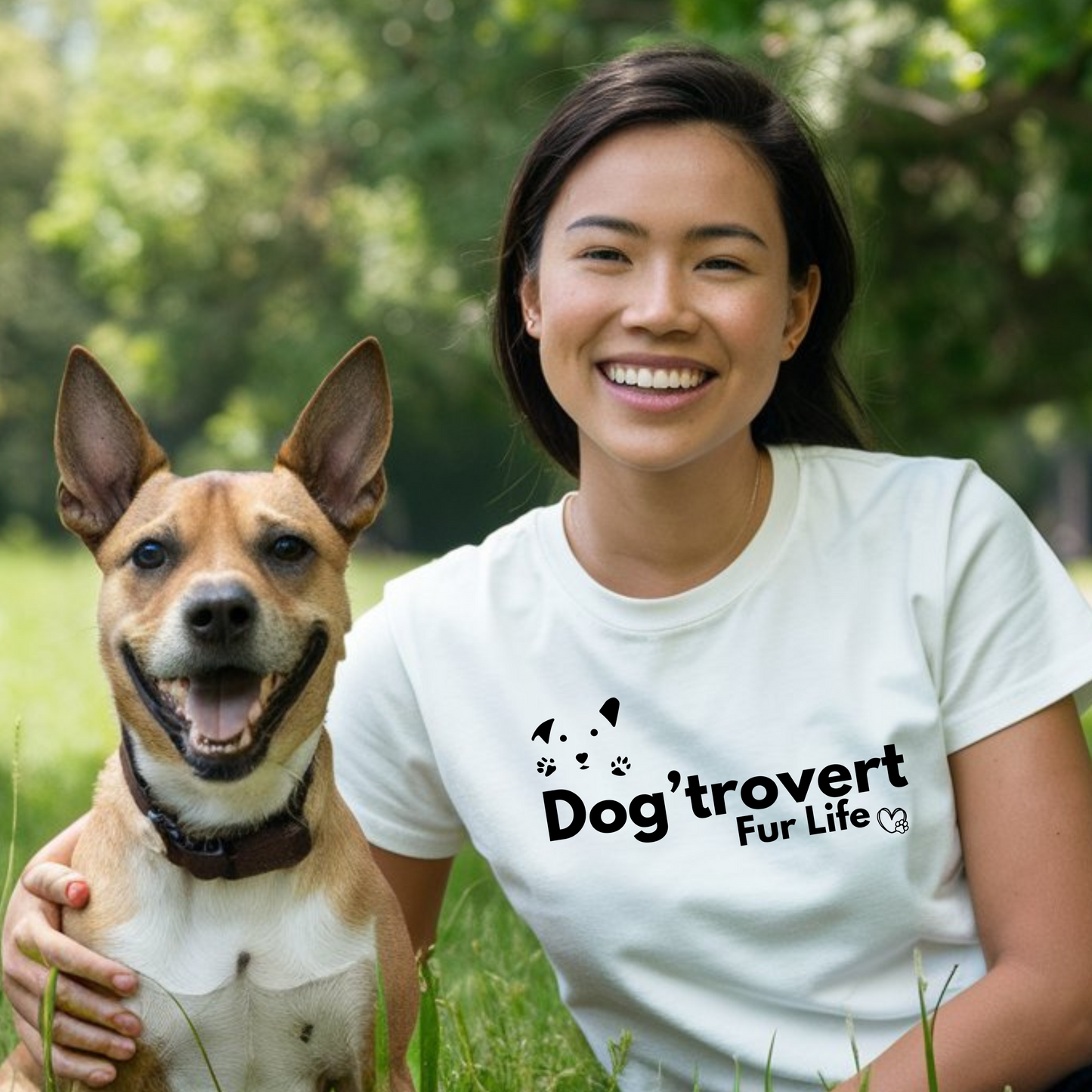 Dog'trovert Fur Life - Women's Softstyle Tee